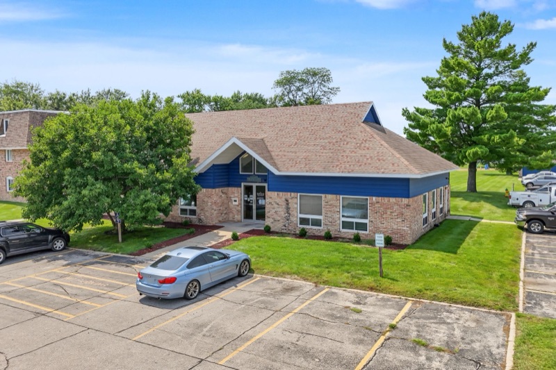 The Hampton Meadows leasing office