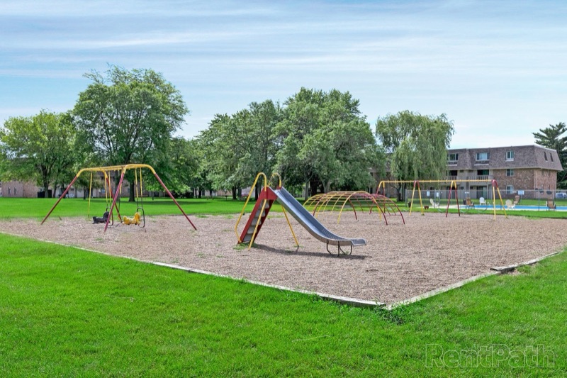 On-site playground at The Hampton Meadows